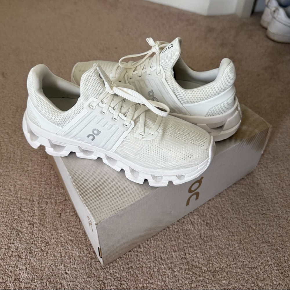 OnCloud Cloudswift 3 AD Undyed White Athletic Shoes Size US Women’s 7.5